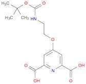 4-(2-(TERT-BUTOXYCARBONYLAMINO)ETHOXY)PYRIDINE-2,6-DICARBOXYLIC ACID