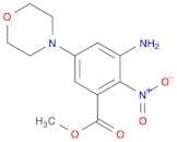 Methyl 3-amino-5-morpholino-2-nitrobenzoate