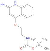 CarbaMic acid, N-[2-[(2-aMino-4-quinolinyl)oxy]ethyl]-, 1,1-diMethylethyl ester