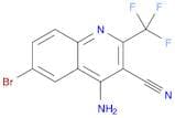 4-Amino-6-bromo-2-(trifluoromethyl)quinoline-3-carbonitrile