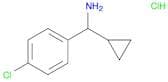 (4-Chlorophenyl)(cyclopropyl)methanamine hydrochloride