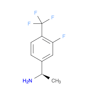 (1R)-1-[3-FLUORO-4-(TRIFLUOROMETHYL)PHENYL]ETHYLAMINE