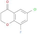 6-Chloro-8-fluorochroman-4-one