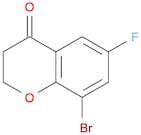 8-Bromo-6-fluorochroman-4-one
