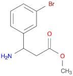 methyl 3-amino-3-(3-bromophenyl)propanoate