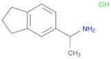 1-(2,3-Dihydro-1H-inden-5-yl)ethan-1-amine hydrochloride