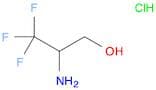 2-Amino-3,3,3-trifluoropropan-1-ol hydrochloride