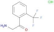 2-amino-1-[2-(trifluoromethyl)phenyl]ethan-1-one hydrochloride