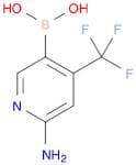 2-Amino-4-trifluoromethylpyridine-5-boronic acid