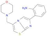 2-(3-morpholin-4-ylmethyl-imidazo[2,1-b]thiazol-6-yl)-phenylamine