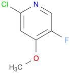 2-Chloro-5-fluoro-4-methoxypyridine
