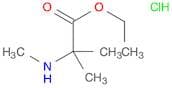 Ethyl 2-methyl-2-(methylamino)propanoate hydrochloride
