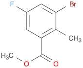 Methyl 3-bromo-5-fluoro-2-methylbenzoate