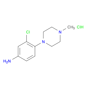 3-Chloro-4-(4-methyl-piperazin-1-yl)-phenylamine hydrochloride
