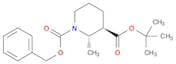 (2S,3R)-1-Benzyl 3-tert-butyl 2-methylpiperidine-1,3-dicarboxylate