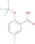 2-Trifluoromethoxy-5-fluorobenzoic acid