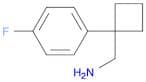 [1-(4-Fluorophenyl)cyclobutyl]methanamine