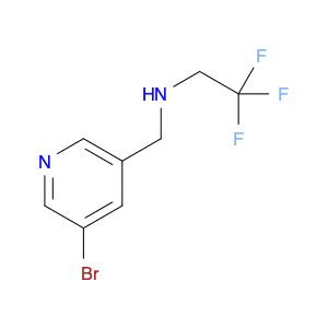 N-((5-Bromopyridin-3-yl)methyl)-2,2,2-trifluoroethanamine