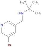 N-((5-Bromopyridin-3-yl)methyl)-2-methylpropan-2-amine