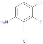 6-Amino-2-fluoro-3-iodo-benzonitrile