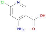 3-Pyridinecarboxylic acid, 4-aMino-6-chloro-
