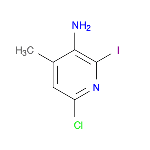 6-Chloro-2-iodo-4-methyl-pyridin-3-ylamine