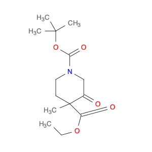 1,4-PIPERIDINEDICARBOXYLIC ACID, 4-METHYL-3-OXO-, 1-(1,1-DIMETHYLETHYL) 4-ETHYL ESTER