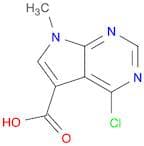 4-Chloro-7-methyl-7H-pyrrolo[2,3-d]pyrimidine-5-carboxylic acid