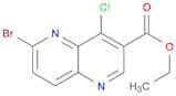 Ethyl 6-bromo-4-chloro-1,5-naphthyridine-3-carboxylate