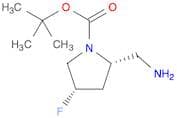 (2S,4S)-tert-Butyl 2-(aminomethyl)-4-fluoropyrrolidine-1-carboxylate