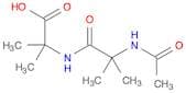 2-(2-Acetamido-2-methylpropanamido)-2-methylpropanoic acid