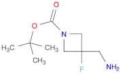 tert-Butyl 3-(aminomethyl)-3-fluoroazetidine-1-carboxylate