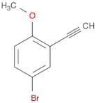 4-Bromo-2-ethynyl-1-methoxybenzene