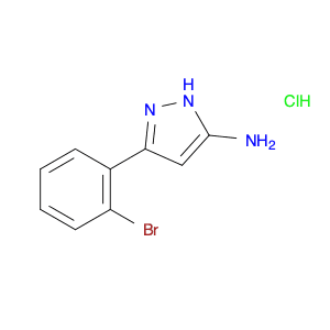 3-Amino-5-(2-bromophenyl)pyrazole, HCl