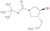 tert-Butyl (3,4)-trans-3-allyl-4-hydroxypyrrolidine-1-carboxylate