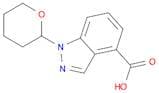 1-(Tetrahydro-pyran-2-yl)-1h-indazole-4-carboxylic acid