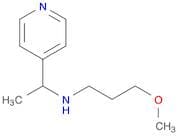 (3-Methoxypropyl)(1-pyridin-4-ylethyl)amine