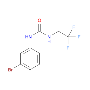 1-(3-Bromophenyl)-3-(2,2,2-trifluoroethyl)urea