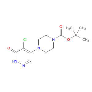 tert-Butyl 4-(5-chloro-6-oxo-1,6-dihydropyridazin-4-yl)piperazine-1-carboxylate