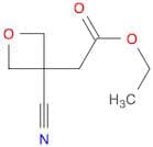 Ethyl 2-(3-cyanooxetan-3-yl)acetate