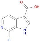 7-Fluoro-1H-pyrrolo[2,3-c]pyridine-3-carboxylic acid