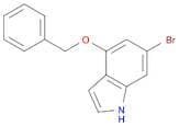 1H-Indole, 6-broMo-4-(phenylMethoxy)-