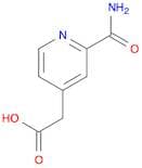 2-(2-Carbamoylpyridin-4-yl)acetic acid