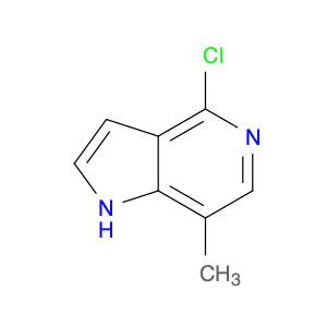 1H-Pyrrolo[3,2-c]pyridine, 4-chloro-7-Methyl-