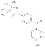 2-Pyridinecarboxamide, n-[2-(dimethylamino)ethyl]-n-methyl-5-(4,4,5,5-tetramethyl-1,3,2-dioxaborol…