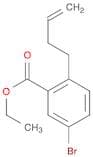 Ethyl 5-bromo-2-(but-3-en-1-yl)benzoate