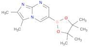 IMidazo[1,2-a]pyriMidine, 2,3-diMethyl-6-(4,4,5,5-tetraMethyl-1,3,2-dioxaborolan-2-yl)-