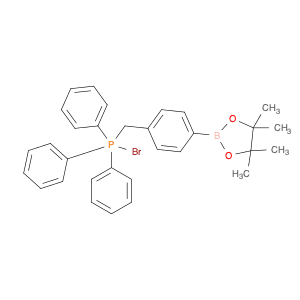 Bromotriphenyl(4-(4,4,5,5-tetramethyl-1,3,2-dioxaborolan-2-yl)benzyl)phosphorane
