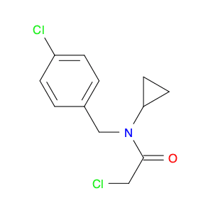 2-Chloro-N-(4-chlorobenzyl)-N-cyclopropylacetamide