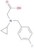[Cyclopropyl-(4-fluoro-benzyl)-amino]-acetic acid